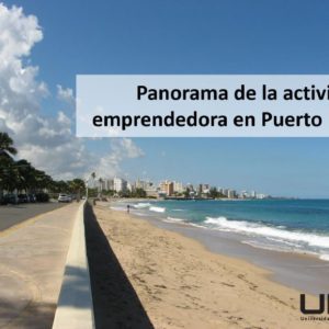 Panorama de la actividad emprendedora de Puerto Rico